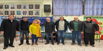 Την πίτα του για τη νέα χρονιά έκοψε ο Αίολος Μακεδονίας