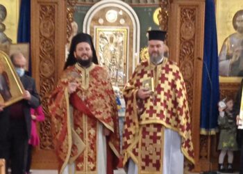 Μεγάλη κατάνυξη και αθρόα προσέλευση πιστών στο Ιερό Ναό Αγίου Στεφάνου και Οσίας Παρασκευής Πτολεμαΐδας, στη σημερινή γιορτή της Κυριακής της Ορθοδοξίας εις ανάμνηση της αναστήλωσης των Εικόνων! (της Κούλας Πουλασιχίδου)