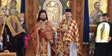 Μεγάλη κατάνυξη και αθρόα προσέλευση πιστών στο Ιερό Ναό Αγίου Στεφάνου και Οσίας Παρασκευής Πτολεμαΐδας, στη σημερινή γιορτή της Κυριακής της Ορθοδοξίας εις ανάμνηση της αναστήλωσης των Εικόνων! (της Κούλας Πουλασιχίδου)