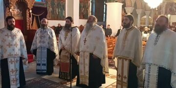 Τελέστηκε ο Κατανυκτικός Εσπερινός της Α’ Κυριακής των Νηστειών στον Μητροπολιτικό Ιερό Ναό Αγίας Τριάδος Πτολεμαϊδας (ρεπορτάζ της Κούλας Πουλασιχίδου )