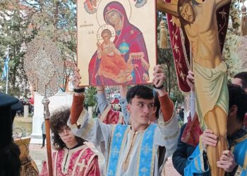 Με λαμπρότητα ο εορτασμός της Κυριακής της Ορθοδοξίας στον Ιερό Ναό Αγίας Σκέπης Πτολεμαϊδας ( φωτο – βίντεο της Κούλας Πουλασιχίδου )