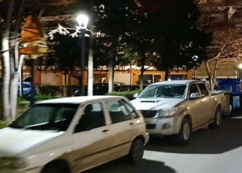 Το είδαμε και μας άρεσε ! Αντικατάσταση ιστών φωτισμού στο μεγάλο Πάρκο επί της οδού Νοσοκομείου ( ρεπορτάζ της Κούλας Πουλασιχίδου )