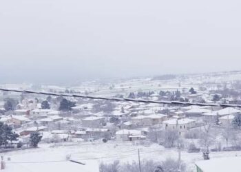 Ολόλευκες εικόνες από το Πρωτοχώρι Κοζάνης