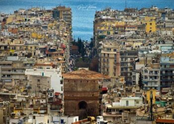 Εντυπωσιακή φωτογραφική απεικόνιση της Θεσσαλονίκης- Του Γιώργου Κωστικίδη