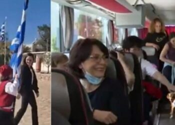 Ολόκληρη τάξη από την Αθήνα ταξιδεύει στους Αρκιούς για να μην κάνει μόνος του παρέλαση ο Άγγελος!