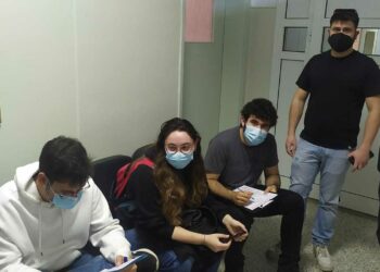 Κοζάνη: Αθρόα η προσέλευση των φοιτητών στην αιμοδοσία για τους τραυματίες της σιδηροδρομικής τραγωδίας -ΦΩΤΟ