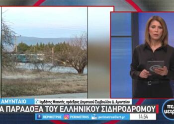 Τα παράδοξα του ελληνικού σιδηροδρόμου – Στο Αμύνταιο σηκώνονται οι μπάρες όταν περνάει το τρένο-Τι λέει ο Πρόεδρος του ΔΣ Ι. Μπάντης-VIDEO