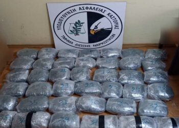 Δύο συλλήψεις σε περιοχή της Κοζάνης για διακίνηση 42 κιλών κάνναβης – Μεγάλη επιτυχία της Αστυνομίας