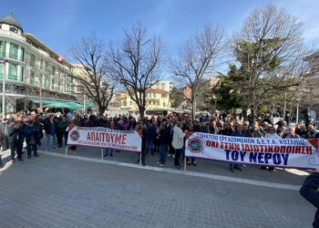 Απεργία ενάντια στην ιδιωτικοποίηση του νερού από τους εργαζομένους των ΔΕΥΑ