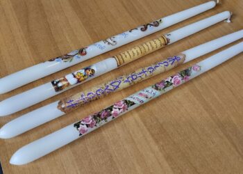 Ετοιμάζονται οι πασχαλινές λαμπάδες του Συλλόγου Παιδιών ΑμεΑ Εορδαίας