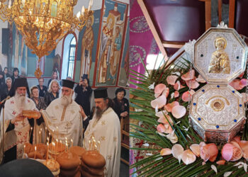 Μέγας Πανηγυρικός Εσπερινός στον εορτάζοντα Ιερό Ναό Αγίου Υπατίου Τ.Κ. Αντιγόνου Δήμου Αμυνταίου (ρεπορτάζ της Κούλας Πουλασιχίδου)
