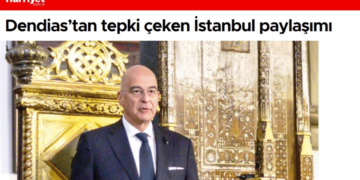 "Ο Γείτονας ενοχλήθηκε": Αντιδράσεις κατά Δένδια από τους Τούρκους επειδή έγραψε "Κωνσταντινούπολη" και όχι "Ισταμπούλ"