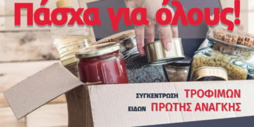 “Πάσχα για όλους”: Συγκέντρωση τροφίμων και ειδών πρώτης ανάγκης από το Δήμο Φλώρινας