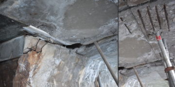 Σοβαρές ρωγμές στην Υψηλή Γέφυρα Σερβίων: Προχωρούν οι εργασίες αποκατάστασης – Φωτογραφίες