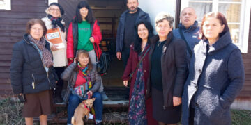 Σύλλογος Γονέων, Κηδεμόνων και Φίλων Ατόμων με Αναπηρία ΠΔΜ: Επίσκεψη στο «Σουηδικό» στη Βλάστη, στα πλαίσια του εργαστηρίου υφαντικής