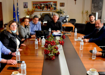 Συνάντηση του Αντιπεριφερειάρχη Φλώρινας Σωτήρη Βόσδου με αντιπροσωπεία της Κοινότητας Αναργύρων