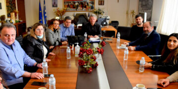 Συνάντηση του Αντιπεριφερειάρχη Φλώρινας Σωτήρη Βόσδου με αντιπροσωπεία της Κοινότητας Αναργύρων