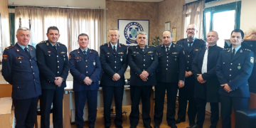Συνάντηση του Γενικού Περιφερειακού Αστυνομικού Διευθυντή Δ. Μακεδονίας, με υπηρεσιακούς παράγοντες της Αλβανικής Αστυνομίας