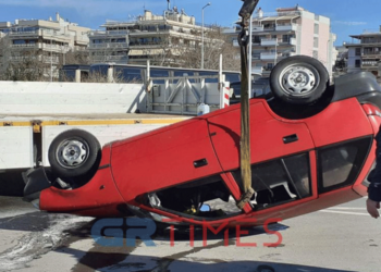 Θλίψη: Από τη Σιάτιστα ο αστυνομικός που αυτοκτόνησε πέφτοντας με το αυτοκίνητό του στον Θερμαϊκό