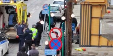 Τροχαίο ατύχημα στην Πτολεμαΐδα – ΙΧ συγκρούστηκε με μηχανάκι