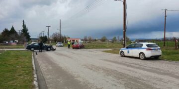 Πτολεμαΐδα: Τροχαίο ατύχημα με υλικές ζημιές στο δρόμο προς Μποδοσάκειο