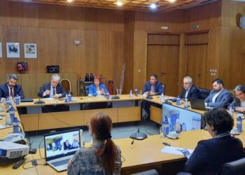 Η σύσκεψη στο Υπουργείο Μεταφορών για τη Γέφυρα Σερβίων