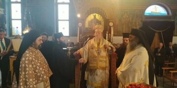 Χοροστατούντος του Μητροπολίτη Φλωρίνης- Πρεσπών και Εορδαίας κ.κ. Θεόκλητου η Ακολουθία της 2ης Ανάστασης στην Πτολεμαΐδα