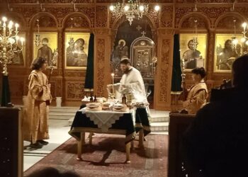 Ιερά Αγρυπνία στον Ιερό Ναό Αγίου Στεφάνου Πτολεμαΐδας, για την Ανάσταση του Λαζάρου! (της Κούλας Πουλασιχίδου)