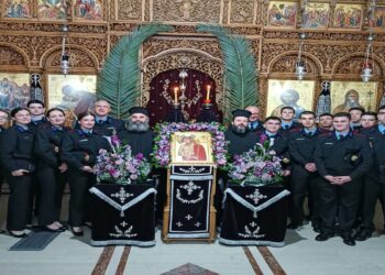 Σε κλίμα κατάνυξης εψάλλη το Τροπάριο της Κασσιανής στον Ιερό Ναό Αγίας Σκέπης Πτολεμαΐδας ( της Κούλας Πουλασιχίδου )