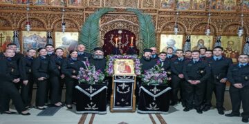 Σε κλίμα κατάνυξης εψάλλη το Τροπάριο της Κασσιανής στον Ιερό Ναό Αγίας Σκέπης Πτολεμαΐδας ( της Κούλας Πουλασιχίδου )