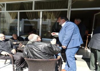 Στην κινητοποίηση των κατοίκων της Γαλατινής για το φωτοβολταϊκό πάρκο, ο υποψ. Βουλευτής του ΣΥΡΙΖΑ- Π.Σ. Κ. Πασσαλίδης που επισκέφτηκε και τις λαϊκές Νεάπολης, Αιανής και Τσοτυλίου