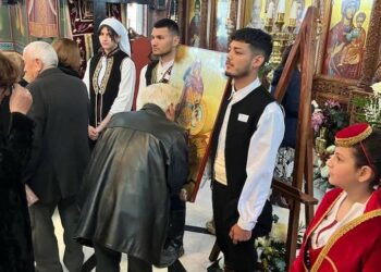 Φωτογραφίες από τον εορτασμό του Αγίου Γεωργίου στην Ασβεστόπετρα