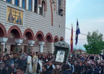 Έγινε η λιτάνευση της Ιερής Εικόνας της Παναγίας Ζιδανιώτισσας