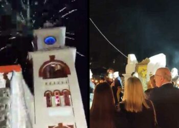 Παρουσία πλήθους κόσμου η Ανάσταση στην Βλάστη (βίντεο)