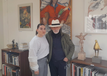 Στην Δημόσια Βιβλιοθήκη Αμυνταίου που φέρει το όνομα του βρέθηκε ο Γ. Λιάνης