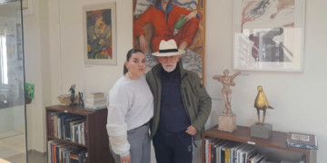 Στην Δημόσια Βιβλιοθήκη Αμυνταίου που φέρει το όνομα του βρέθηκε ο Γ. Λιάνης