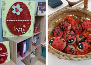 Πασχαλιάτικες δράσεις έγιναν στο Σχολείο Ασβεστόπετρας παρουσία της Εικαστικού- Ζωγράφου Τούλας Χαριτίδου (video-φωτο)