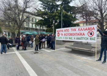 Λένε «ΟΧΙ» στο μεγάλο φωτοβολταϊκό οι κάτοικοι της Καλαμιάς- Δέσμευση Μαλούτα για αρνητική απόφαση του Δ.Σ.