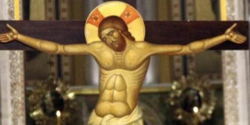 Μ. Πέμπτη, η  Ακολουθία των Παθών : “Σήμερον κρεμάται επί ξύλου ο εν ύδασι την γην κρεμάσας”…(της Κούλας Πουλασιχίδου)