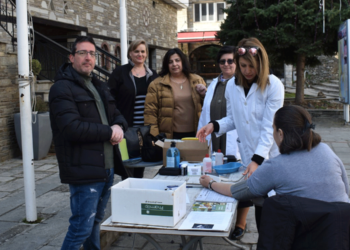Μετρήσεις σακχάρου και αρτηριακής πίεσης από τον Δήμο Καστοριάς στο πλαίσιο της Παγκόσμιας Ημέρας Υγείας