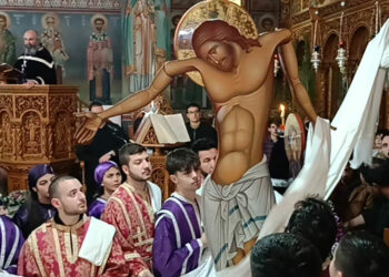 “Ω γλυκύ μου Έαρ !” Ο ΘΡΗΝΟΣ της Μεγάλης Παρασκευής, που χαρακτηρίζει την Αποκαθήλωση του Εσταυρωμένου και την περιφορά του Επιταφίου! (της Κούλας Πουλασιχίδου)