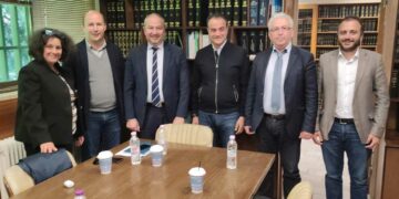 Θοδωρής Καρυπίδης στη συνάντηση του με το Προεδρείο του Δικηγορικού Συλλόγου Κοζάνης: "Δικαιοσύνη Παντού"