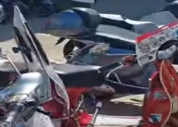 Έτοιμο για την σημερινή εξόρμηση το VESPA CLUB Πτολεμαΐδας και αναβάτες VESPA από όλη τη χώρα-VIDEO