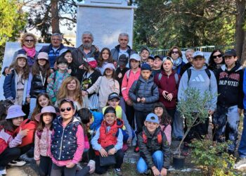 “Βυζαντινό και πολιτιστικό μονοπάτι” - Οι μαθητές του Δημοτικού Σχολείου Πύργων τιμούν τα Θύματα του Ολοκαυτώματος