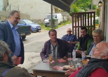 Ο υποψήφιος βουλευτής Κώστας Πασσαλίδης σε Σέρβια-Βελβεντό και Πλατανόρρευμα: «Προκλητική η αδιαφορία της κυβέρνηση Μητσοτάκη για τα προβλήματα από το κλείσιμο της γέφυρας»