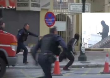 Απίστευτες σκηνές στη Θεσσαλονίκη: Συνελήφθησαν κουκουλοφόροι που πηδούσαν σε ταράτσες, το κυνηγητό και η παρέμβαση ιερέα