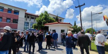 Για «παράνομη βία» κατηγορούνται οι 6 συλληφθέντες της Καλαμιάς