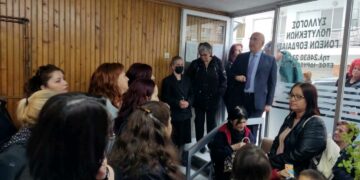 Επίσκεψη του Υφ. Μεταφορών και Υποψηφίου Βουλευτή Ν. Κοζάνης Μιχάλη Παπαδόπουλου στο Σύλλογο Πολυτέκνων Πτολεμαΐδας