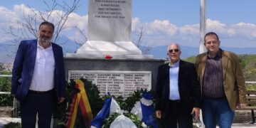 Ο υποψήφιος βουλευτής του ΣΥΡΙΖΑ Κώστας Πασσαλίδης στην Ερμακιά: «Ποτέ ξανά φασισμός-Τιμή και δόξα στους πατριώτες της Εθνικής Αντίστασης»