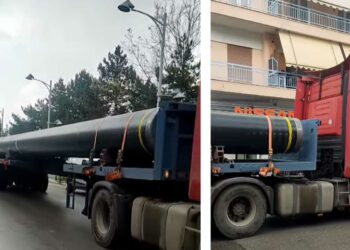 Πτολεμαΐδα: Μεγάλο όχημα μπήκε κατά λάθος από τη Βόρεια Είσοδο, έφτασε μέχρι το Υδραγωγείο και κάνει …όπισθεν για να μην μπει στο κέντρο-VIDEO